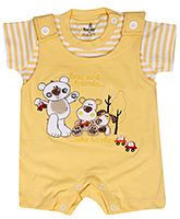 Child World - Half Sleeves T Shirt With Romper