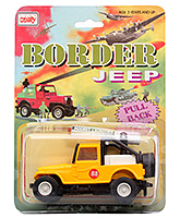 Border Jeep CT 024 3 Years+, Safe non toxic pull back and go toy for lo...