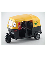 CNG Auto Rickshaw CT 056 3 Years+, Safe non toxic pull back and go toy for lo...