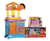 Pretend Play  - Fisher-Price - Dora The Explorer - Dora Folding Kitchen