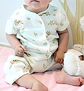 Earth Conscious - Half Sleeves Bird Print Night Suit