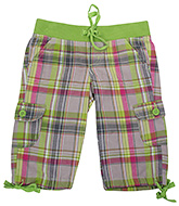 Little Pixies - Check Print 3/4th Bottoms