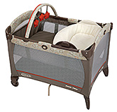 Graco Pack 'N Play Forecaster Grey