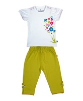 Short Sleeves Top With Leggings Set 0 - 3 Months, Stylish and trendy top and leggings se...