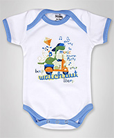 Baby Hug - Half Sleeves Printed Onesies