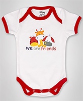 Baby Hug - Printed Half Sleeves Onesies