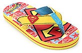 Superman - Colourful Flip Flop With Back Strap