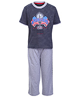 Doreme - Striped Boys Night Suit