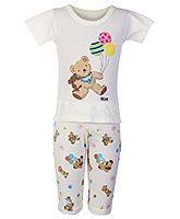 Doreme - Short Sleeves Printed Night Suit