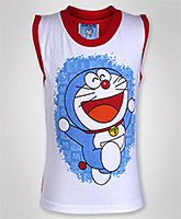 Doremon - Printed Sleeveless T-shirt
