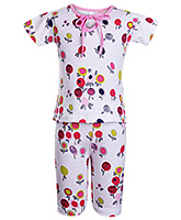 Doreme - Short Sleeves Printed Night Suit