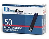 Diabascan Ejectable Blood Glucose Test Strips