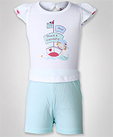 Zero - Half Sleeves Embroidered Set And Suit