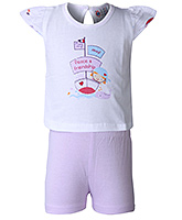 Zero - Half Sleeves Embroidered Set And Suit