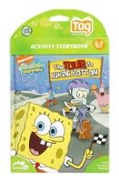 Tag Books - Leap Frog - Activity Storybook - Nickelodeon Sponge Bob Squarepants - The Tour De Bikini Bottom