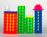 Plus Plus -  Neon Building Blocks 300 Pack Mini