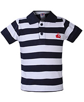 Zero - Half Sleeves Collar Neck T-Shirt