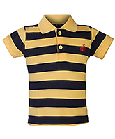 Zero - Half Sleeves Collar Neck T-Shirt