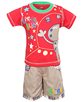 Mum's Care - Half Sleeves Top and Short Set
