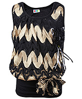 SAPS - Sleeveless Neted Party Wear Top
