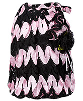 SAPS - Balloon Pattern Net Party Wear Top