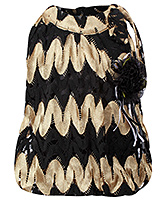 SAPS - Balloon Pattern Net Party Wear Top