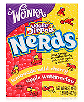 Wonka Double Dipped Nerds Lemonade Wild Cherry Apple Watermelon