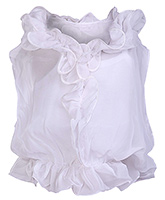 SAPS - Sleeveless Frill Top