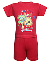 Cucumber - Half Sleeves T-Shirt And Shorts Set