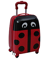 Trolley Bag Lady Bug Print With Push Handle 22 x 30 x 45 cm, Designer and Spacious trolley bag w...