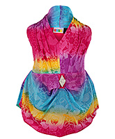 SAPS - Sleeveless Diamond Brooch Top
