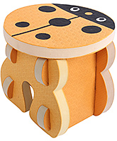 Fab N Funky - Eye Black Dot Theme Eva Baby Stool