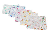 Tinycare -  Square Baby Nappy Set Of 5