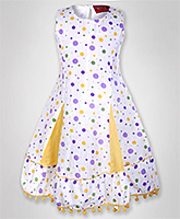 Little Pixies - Sleeveless Polka Dotted Frock