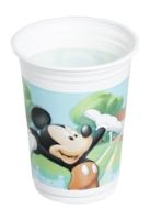 Plates Cups and Treat Sacks - Disney Mickey Mouse - Plastic Cup