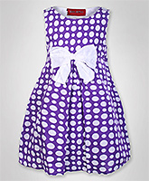 Little Pixies - Polka Dotted Bow Frock