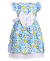 SAPS - Cap Sleeves Tiered Frock