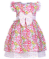 SAPS - Cap Sleeves Tiered Frock
