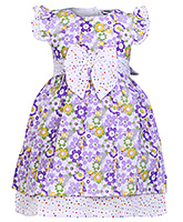 SAPS - Cap Sleeves Tiered Frock