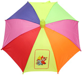 Fab N Funky - Colourful Umbrella With Whistle