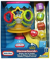 Discover Sound Shape Sort And Scatter 9 Months+, 20.32x 17.145x 31.115 cm, Helps infants l...
