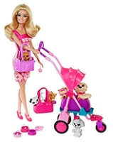Pets And Fun Doll Pink 3 Years+, Barbie pet and Doll Collection is all abou...
