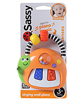 Snail Piano 3 months +, Press the lower piano key and show baby ...