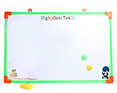 Tablet Printed Writing Board With Yellow Duster Large 40x60 cm, Fun and attractive board to scrible on and...