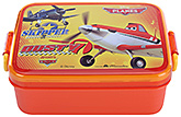 Disney Pixar Planes Skipper And Dusty Lunch Box Orange 12.5 x 18 x 6.3 cm, Childrens lunch box with removab...
