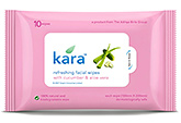 Kara Refreshing Facial Wipes