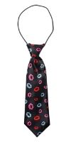 Baby Tie - Colourful Lips Print