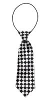 Baby Tie - Cross Checks Print