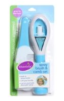 Mastela - Spray Brush & Comb Set