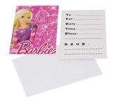 Invitation - Barbie Invitation Cards